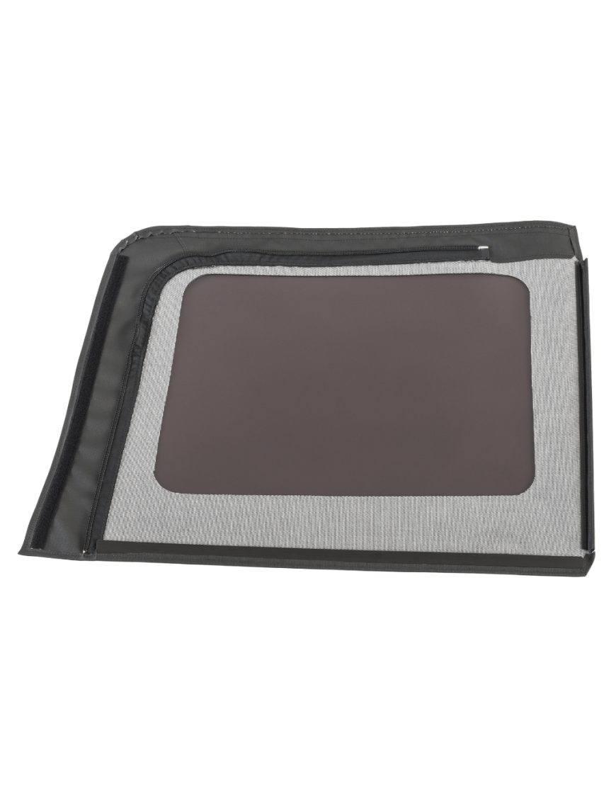 Tylna boczna szyba, strona kierowcy MasterTop do 07-18 JK Winyl Black Diamond