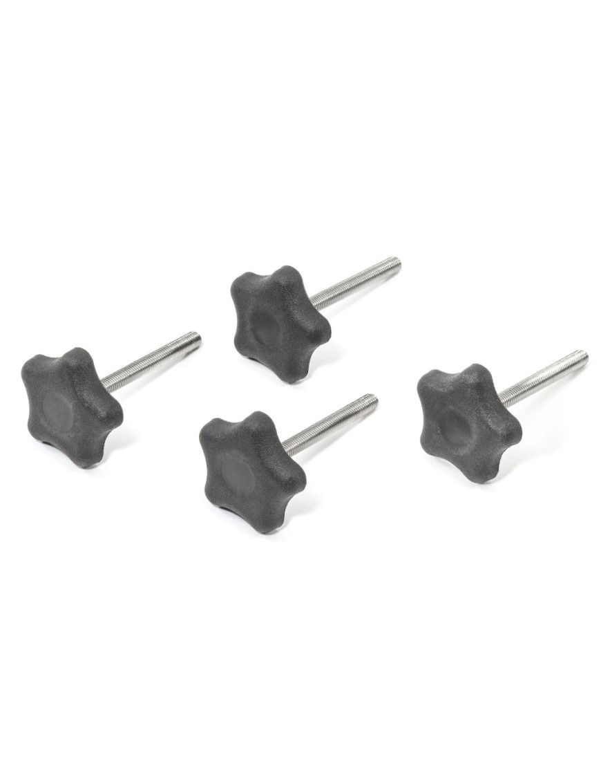 Długie pokrętła mocowania obramowań drzwi soft topu 4szt MasterTop