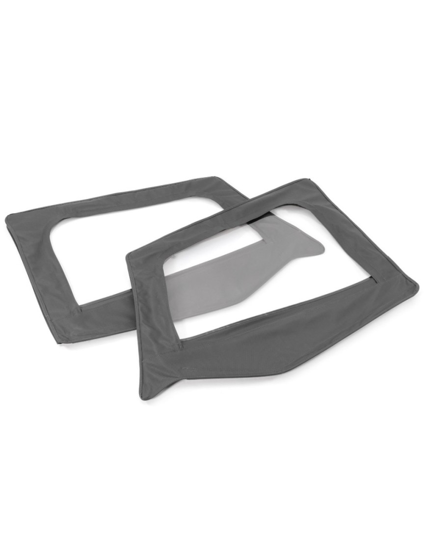Poszycia przednich górnych drzwi z szybami MasterTop Black Diamond