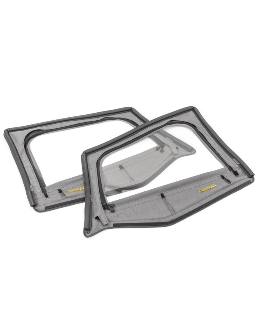 Poszycia przednich górnych drzwi z szybami MasterTop Black Diamond