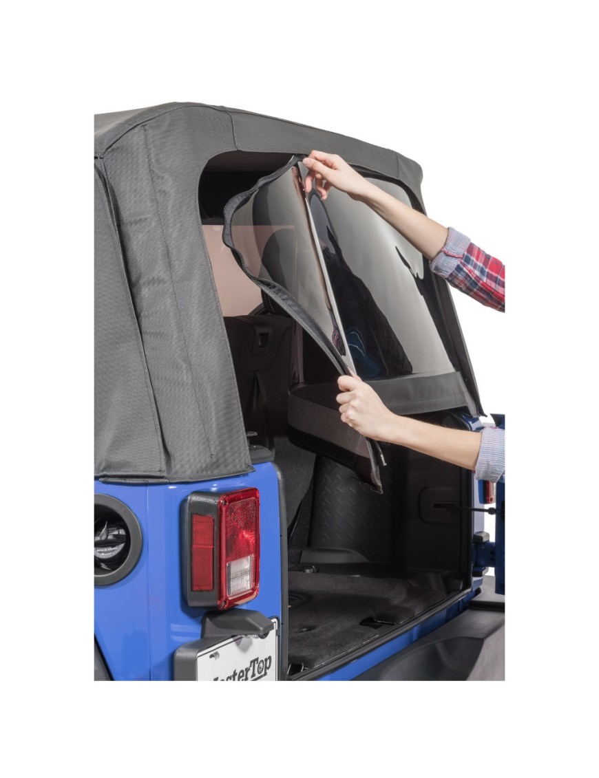 Tylna szyba MasterTop do fabrycznego soft topu Mopar 07-09