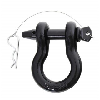 Szekla z zawleczką black Smittybilt D-ring 3/4" - ujęcie 2