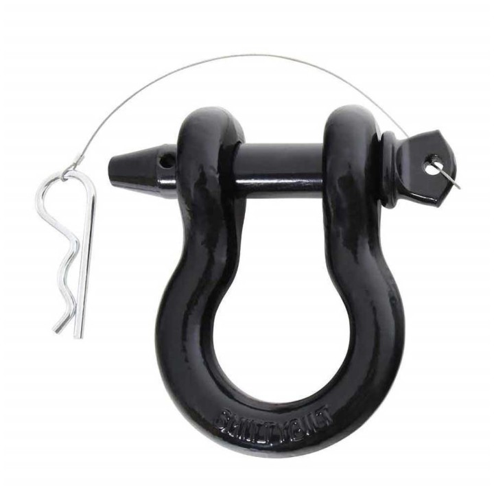 Szekla z zawleczką black Smittybilt D-ring 3/4" - ujęcie 2