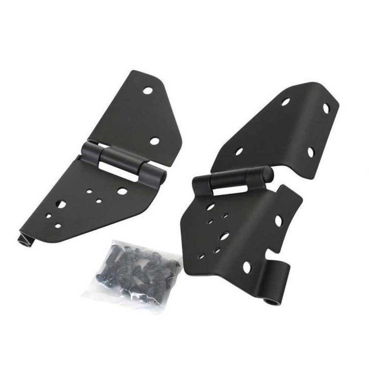Zawiasy szyby przód black Smittybilt - ujęcie 2