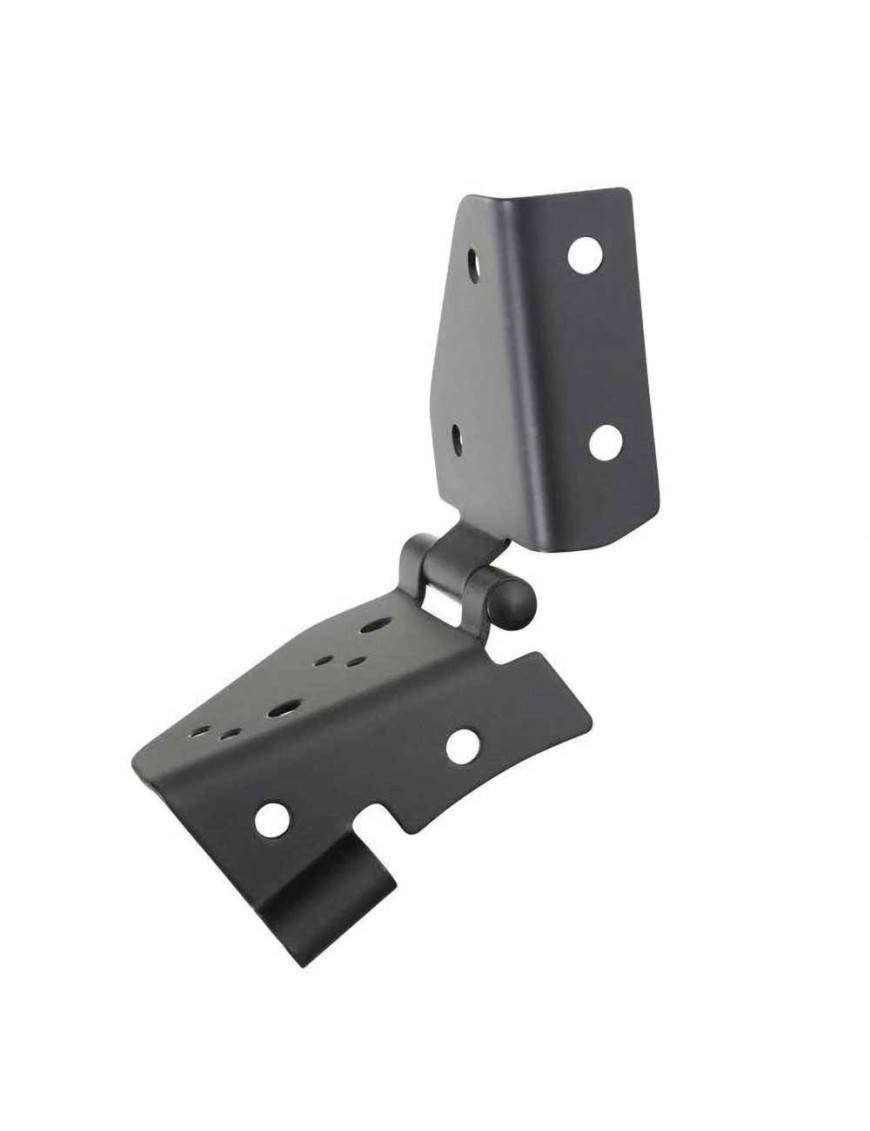 Zawiasy szyby przód black Smittybilt