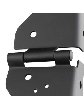 Zawiasy szyby przód black Smittybilt