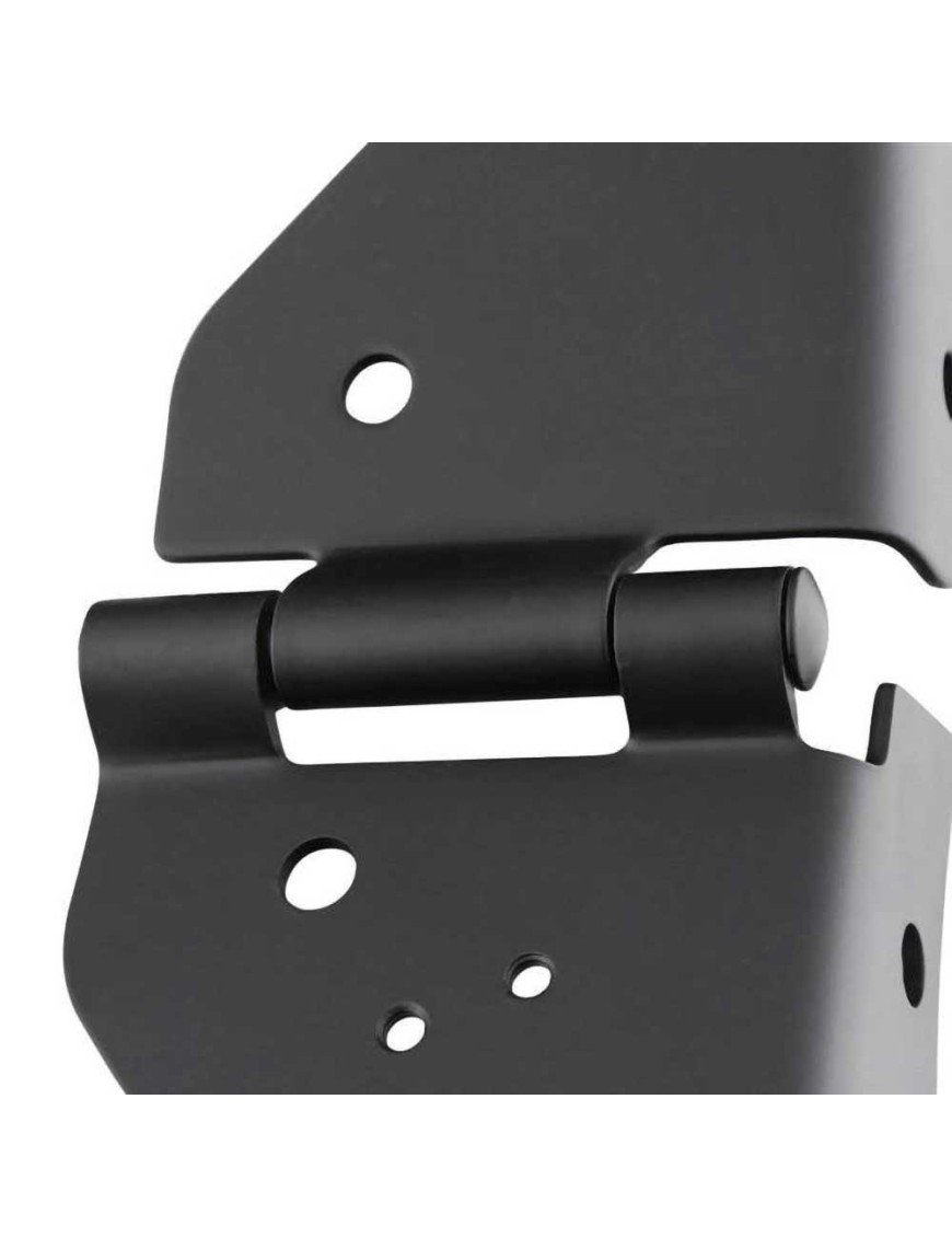 Zawiasy szyby przód black Smittybilt