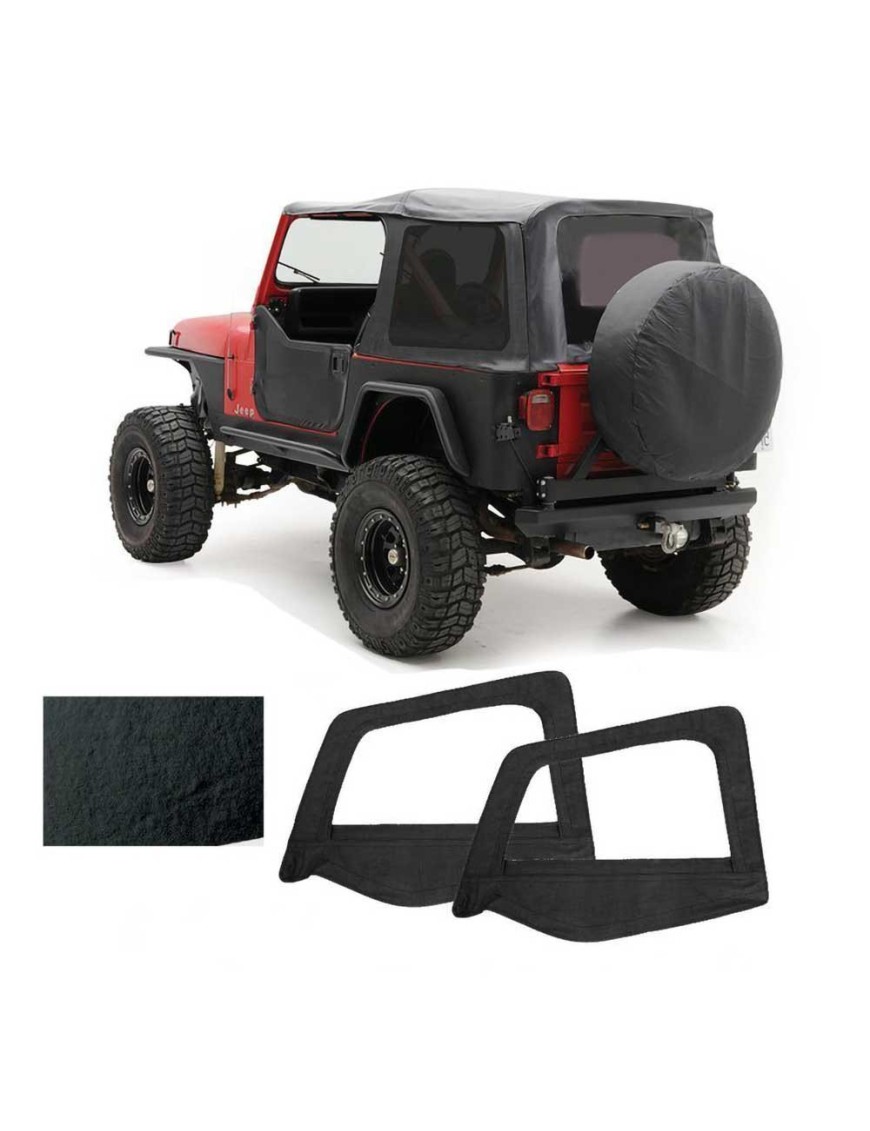 Soft top Denim Black Smittybilt