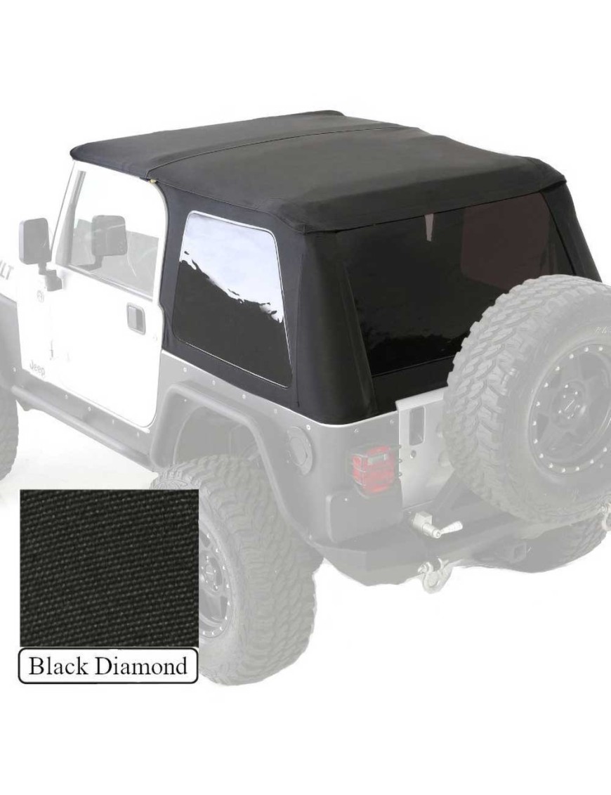 Soft top Slant Black Diamond Smittybilt