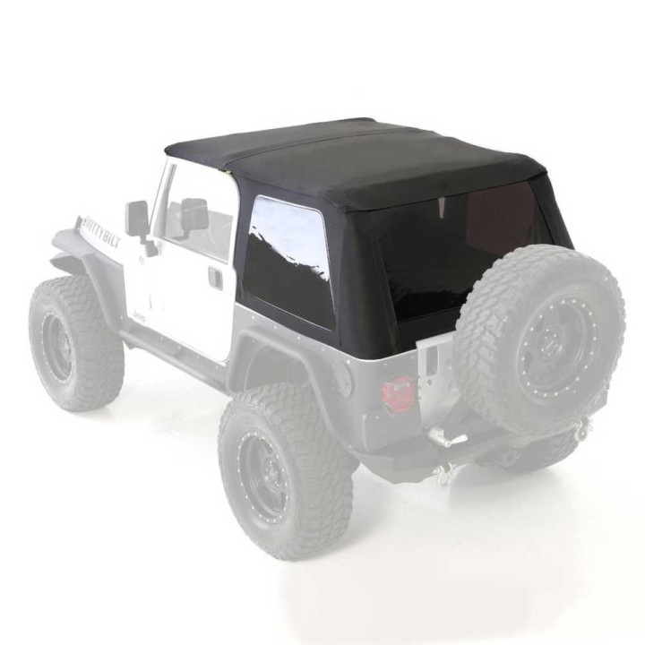Soft top Slant Black Diamond Smittybilt - ujęcie 2