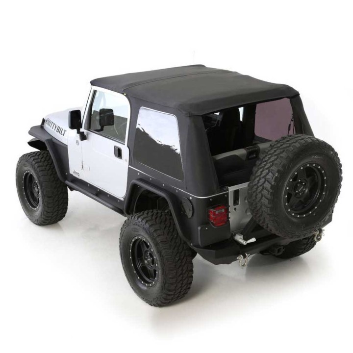 Soft top Slant Black Diamond Smittybilt - ujęcie 4