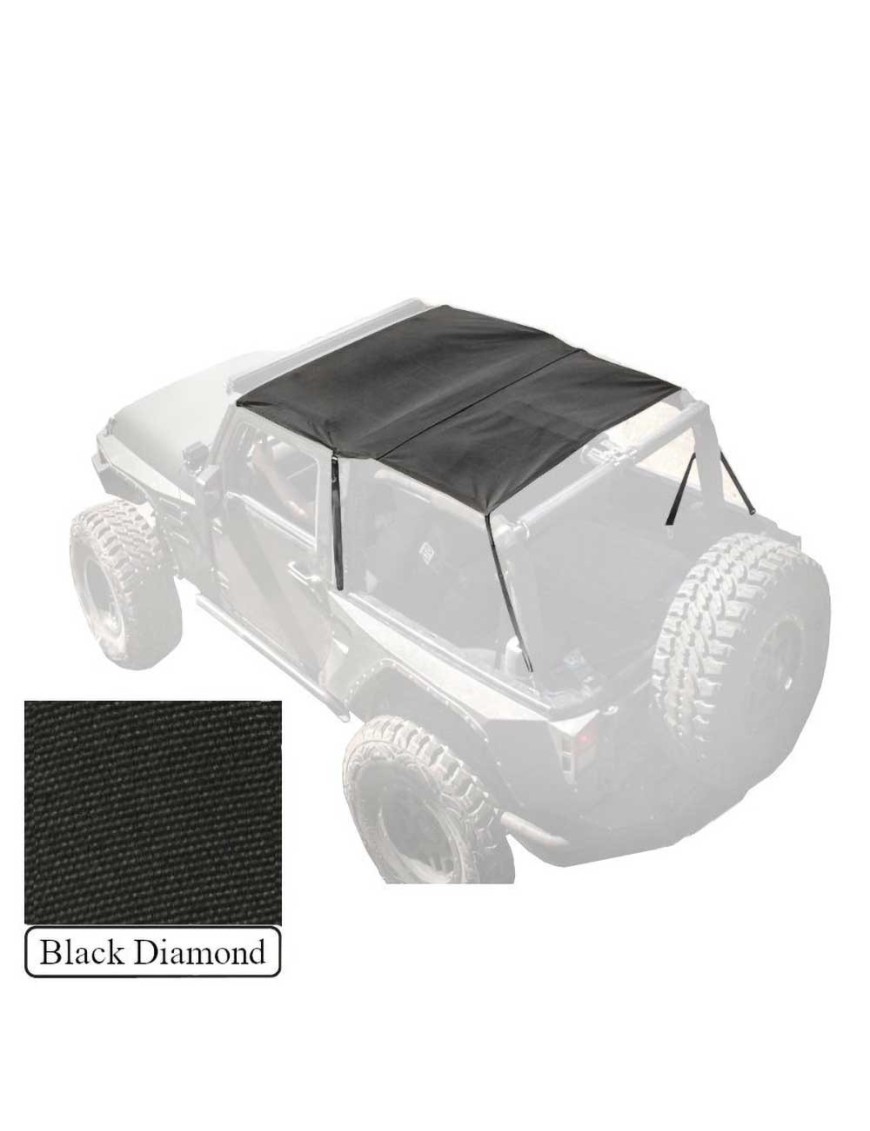 Soft top przedłużony Black Diamond Smittybilt