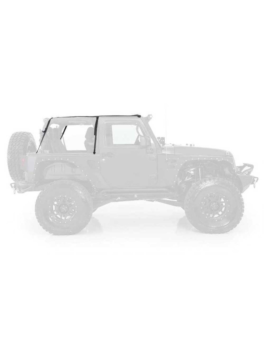 Soft top przedłużony Black Diamond Smittybilt