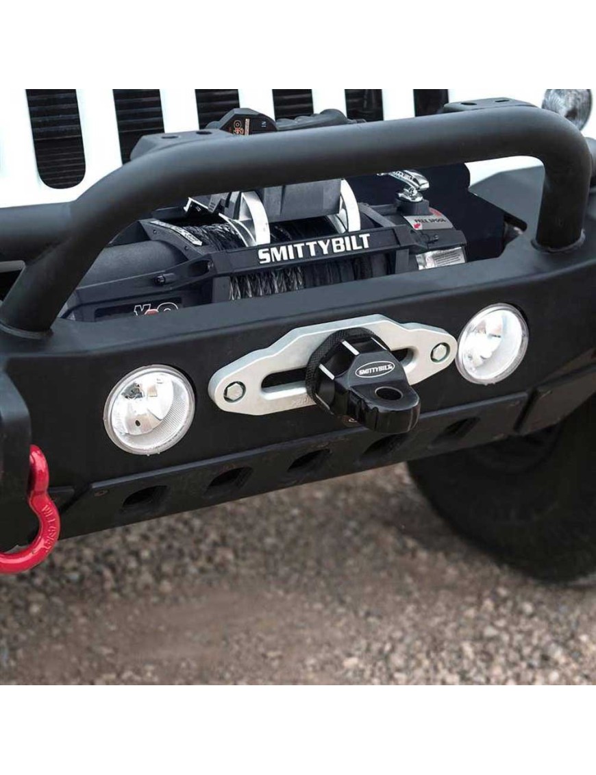 Zaczep/szekla liny wyciągarki aluminiowa do wyciągarki Smittybilt