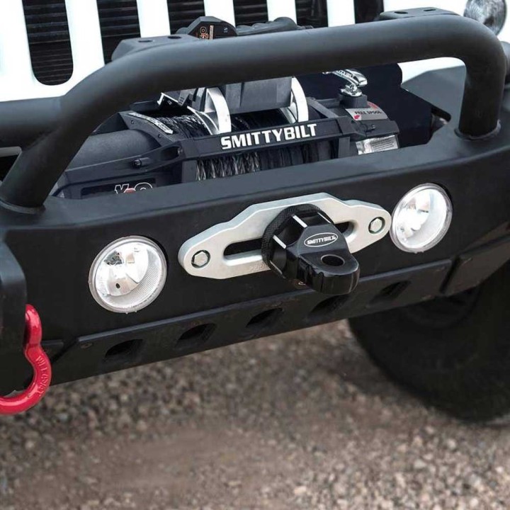 Zaczep/szekla liny wyciągarki aluminiowa do wyciągarki Smittybilt - ujęcie 7