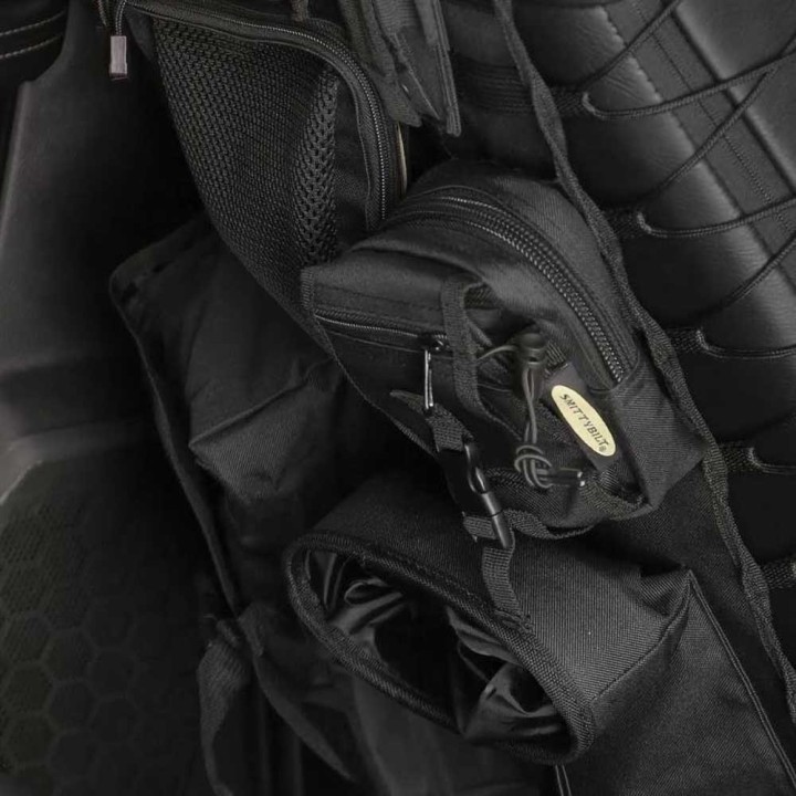 Pokrowce na oparcie foteli uniwersalne przód black Smittybilt G.E.A.R. - ujęcie 4