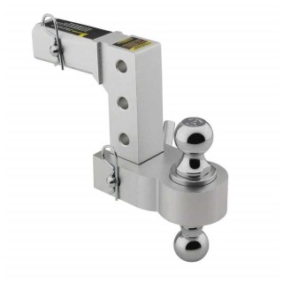 Hak holowniczy amerykański regulowany 0-6" z kulami 1 7/8"-2" Smittybilt