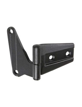 Komplet zawiasów drzwi black Smittybilt