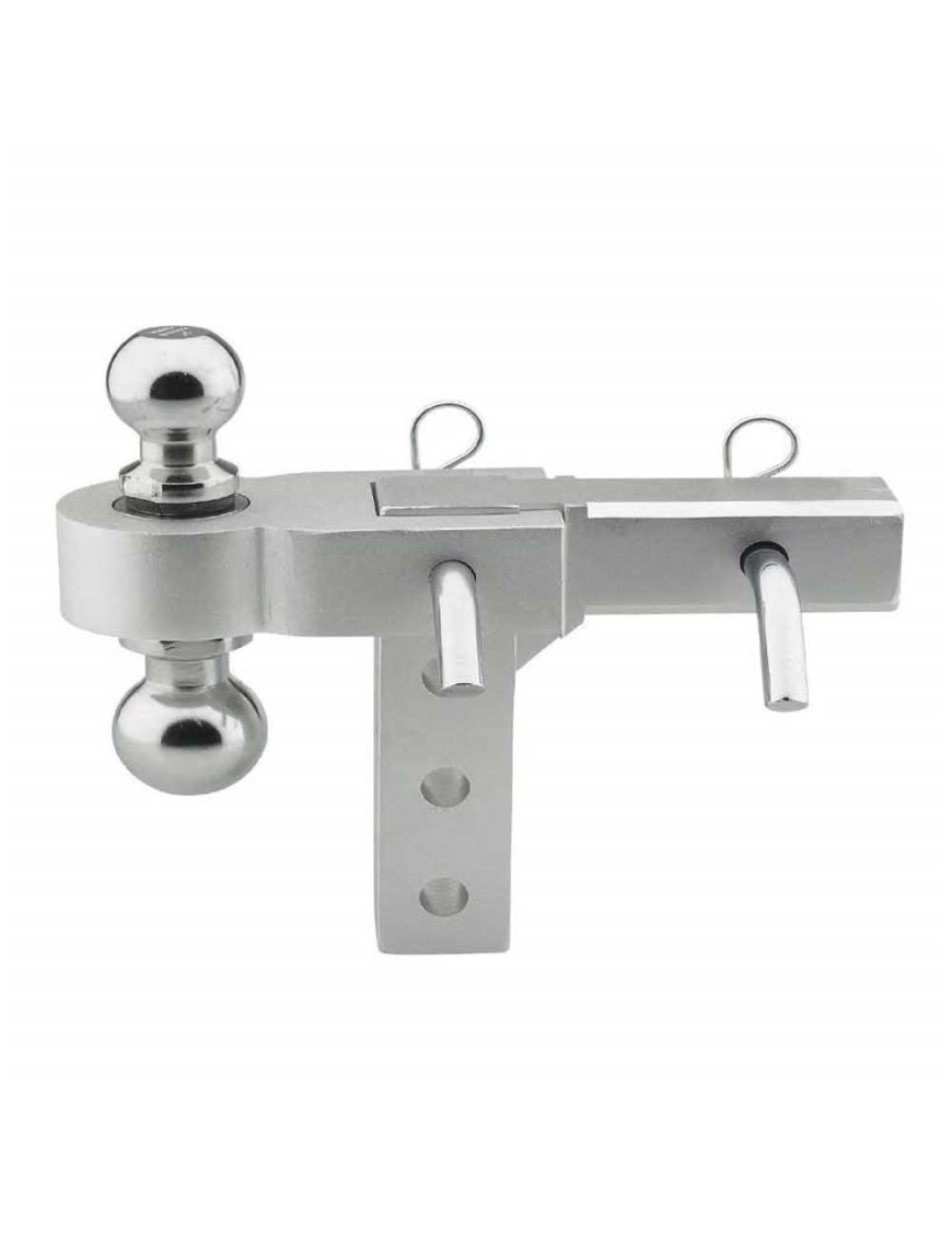 Hak holowniczy amerykański regulowany 0-6" z kulami 1 7/8"-2" Smittybilt