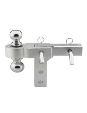 Hak holowniczy amerykański regulowany 0-6" z kulami 2"-2 5/6" Smittybilt
