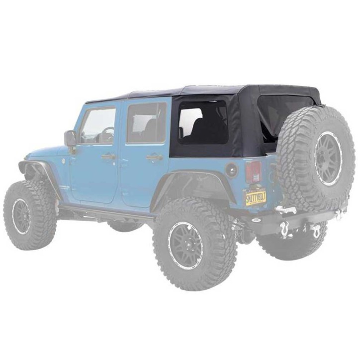 Soft top Black Diamond Smittybilt - ujęcie 2