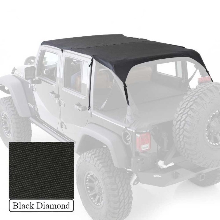 Soft top przedłużony Black Diamond Smittybilt
