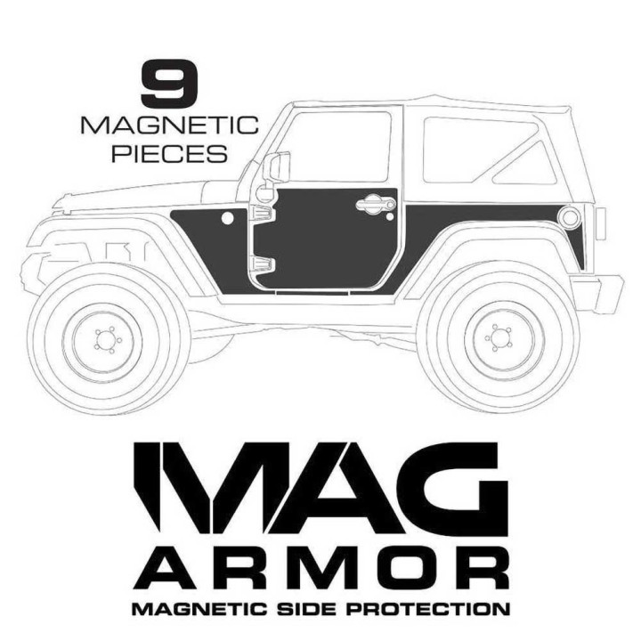 Osłony magnetyczne Smittybilt - ujęcie 5