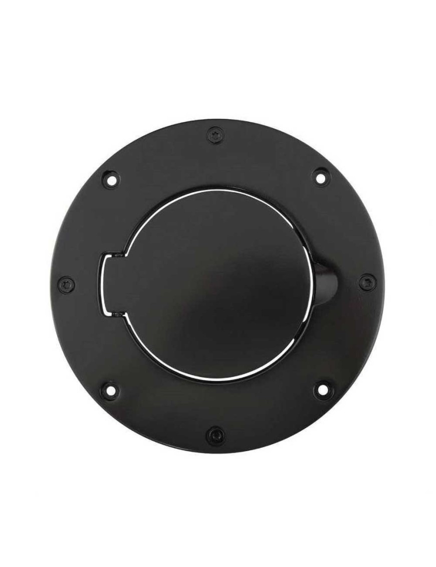 Klapka wlewu paliwa aluminiowa black Smittybilt