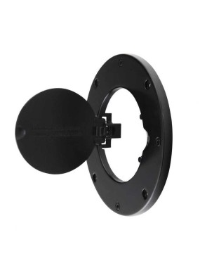 Klapka wlewu paliwa aluminiowa black Smittybilt