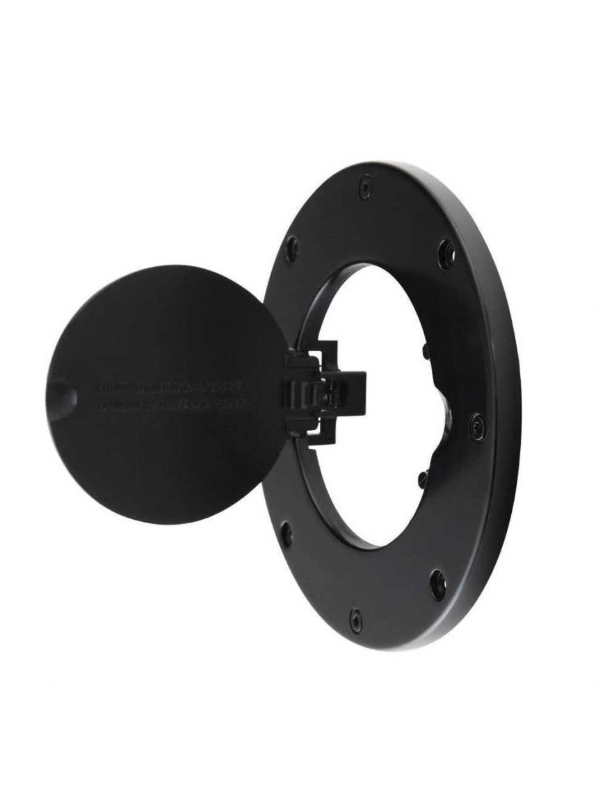 Klapka wlewu paliwa aluminiowa black Smittybilt