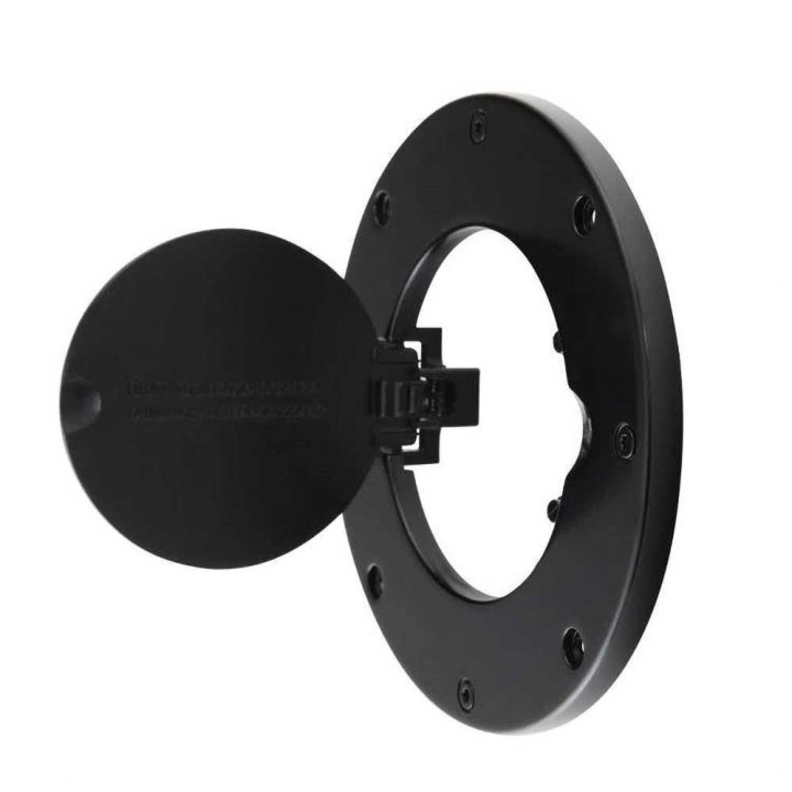 Klapka wlewu paliwa aluminiowa black Smittybilt - ujęcie 4