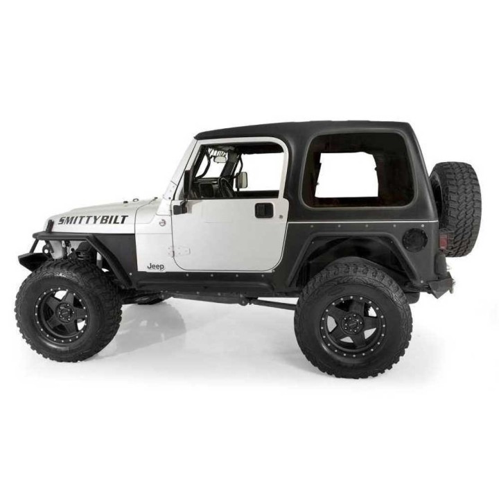 Klapka wlewu paliwa aluminiowa black Smittybilt - ujęcie 6