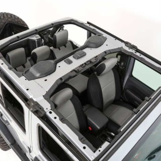 Komplet pokrowców na fotele charcoal neopren Smittybilt - ujęcie 2