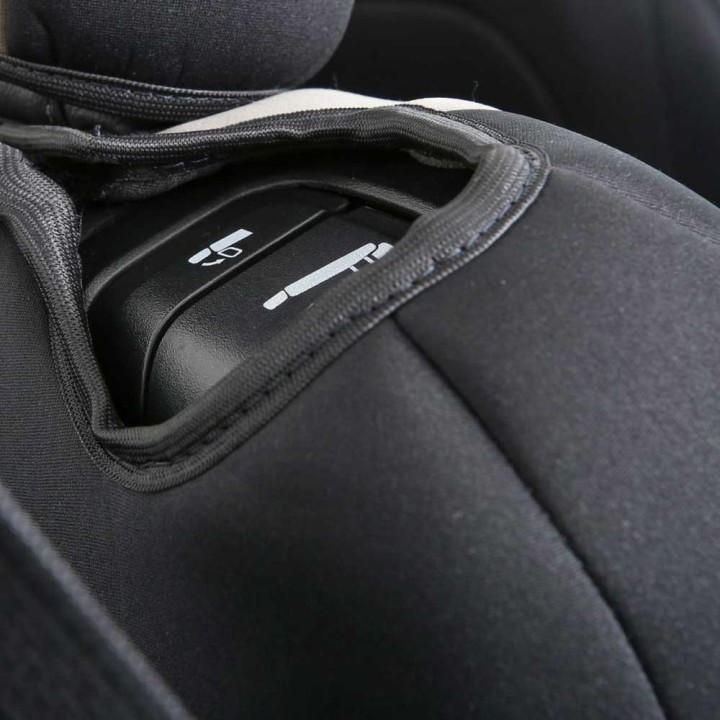 Komplet pokrowców na fotele charcoal neopren Smittybilt - ujęcie 9