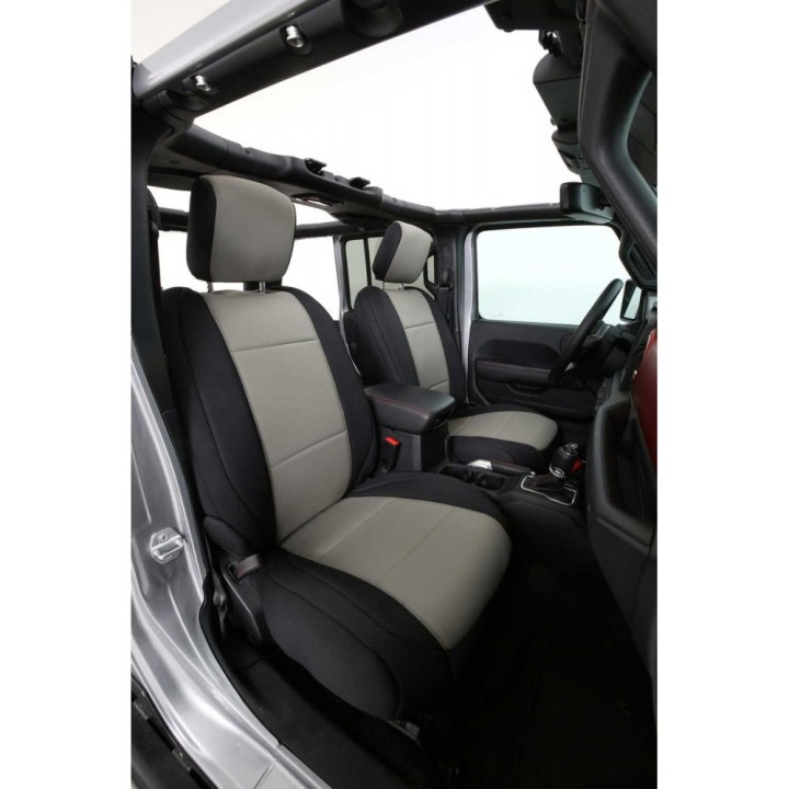 Komplet pokrowców na fotele charcoal neopren Smittybilt - ujęcie 12