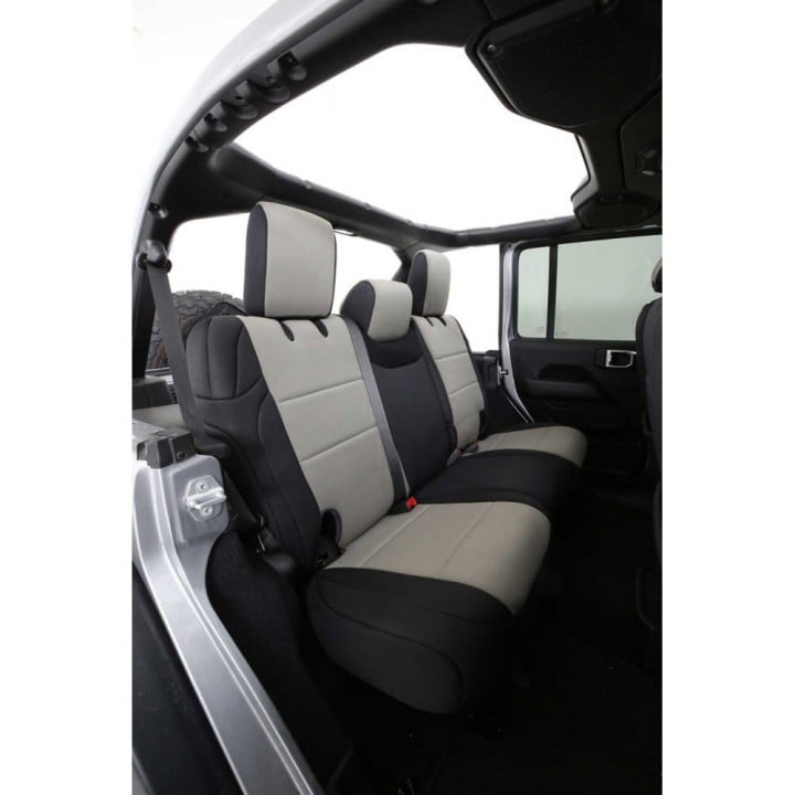 Komplet pokrowców na fotele charcoal neopren Smittybilt - ujęcie 13