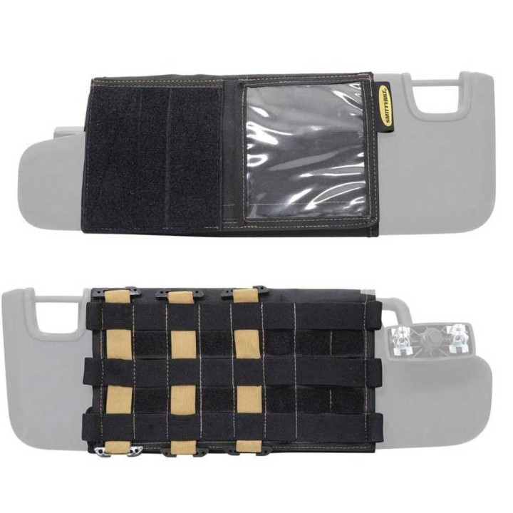 Organizer na osłonę przeciwsłoneczną z taśmą Molle Smittybilt G.E.A.R. - ujęcie 4