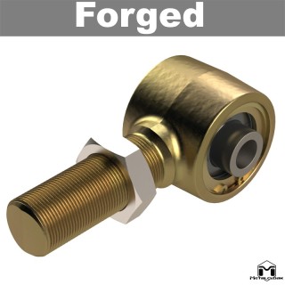 Kuty przegub Duroflex MetalCloak 2" x 1/2" BH, gwint prawy - ujęcie 2