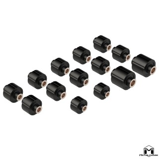 Zestaw tulei Duroflex MetalCloak, wahacze Lock-N-Load Long Arm TJ/LJ