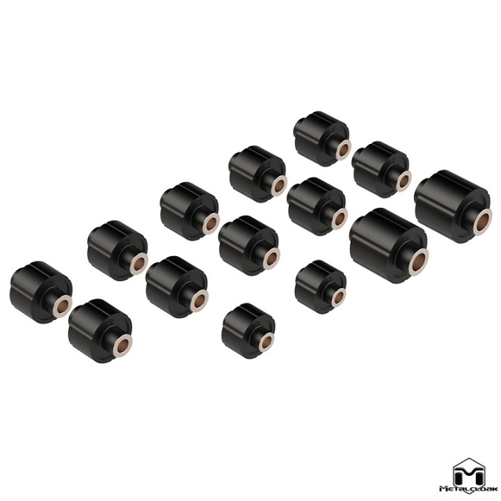 Zestaw tulei Duroflex MetalCloak, wahacze Lock-N-Load Long Arm TJ/LJ