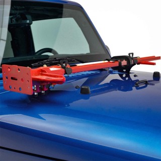 Mocowanie podnośnika hi-lift jack na maskę lub zawiasy drzwi OFD - ujęcie 2