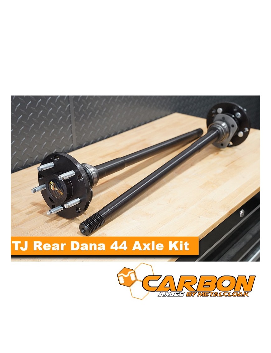 Półosie tylne Carbon Dana 44 30 spline Jeep Wrangler TJ/LJ, hamulce tarczowe