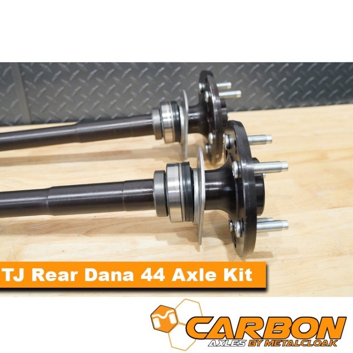 Półosie tylne Carbon Dana 44 30 spline Jeep Wrangler TJ/LJ, hamulce tarczowe METALCLOAK - ujęcie 4