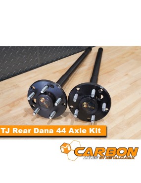 Półosie tylne Carbon Dana 44 30 spline Jeep Wrangler TJ/LJ, hamulce tarczowe