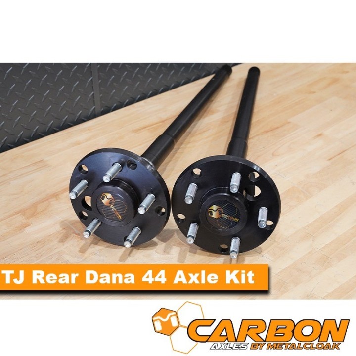 Półosie tylne Carbon Dana 44 30 spline Jeep Wrangler TJ/LJ, hamulce tarczowe METALCLOAK - ujęcie 6