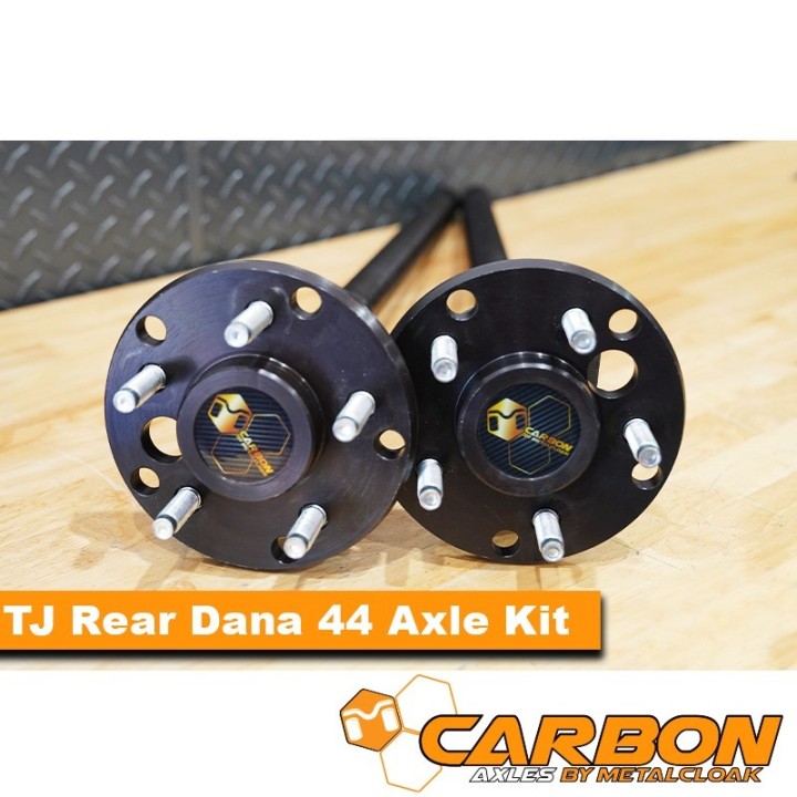Półosie tylne Carbon Dana 44 30 spline Jeep Wrangler TJ/LJ, hamulce tarczowe METALCLOAK - ujęcie 7