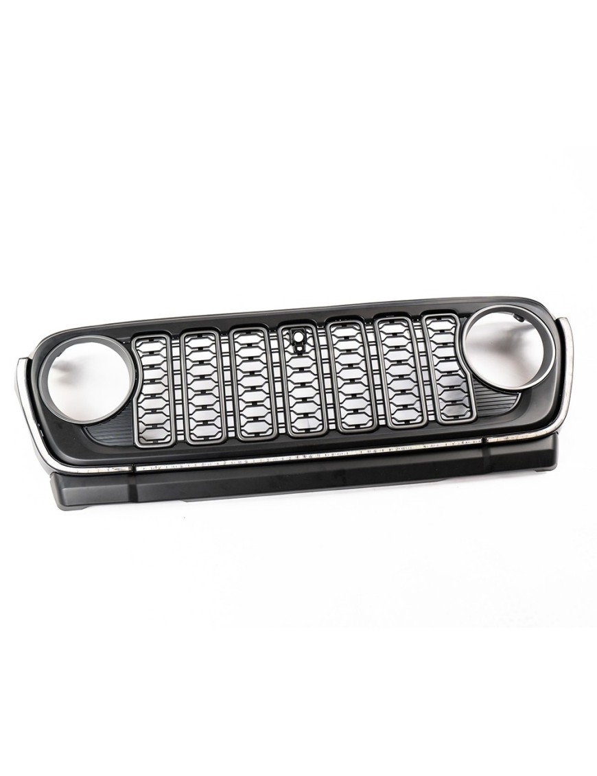 Grill z paskiem LED i otworem na kamerę OFD