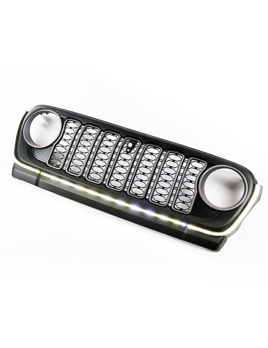 Grill z paskiem LED i otworem na kamerę OFD