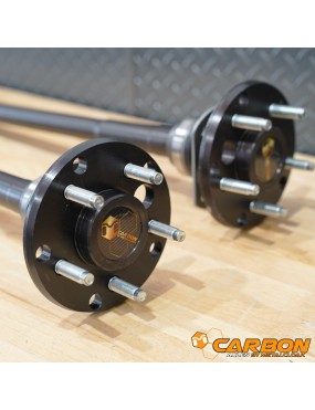 Półosie tylne Carbon Dana 44 35 spline Jeep Wrangler TJ/LJ, hamulce tarczowe