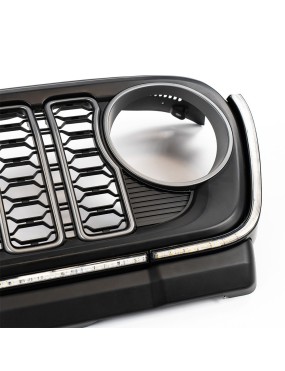 Grill z paskiem LED i otworem na kamerę OFD